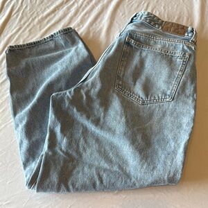 Madewell Relaxed Blue Denim Jeans Timeless Style